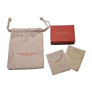 James Avery Gift Box & Assorted-Size Dustbags